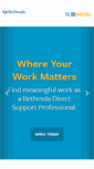 Mobile Screenshot of bethesdalutherancommunities.org